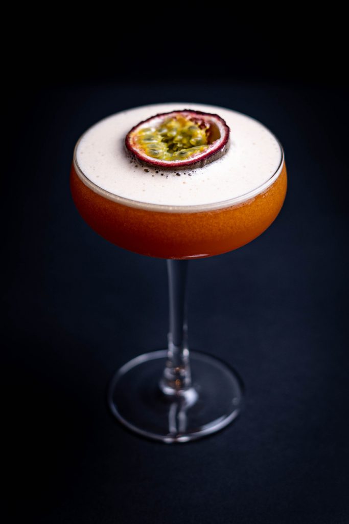 Pornstar martini cocktail