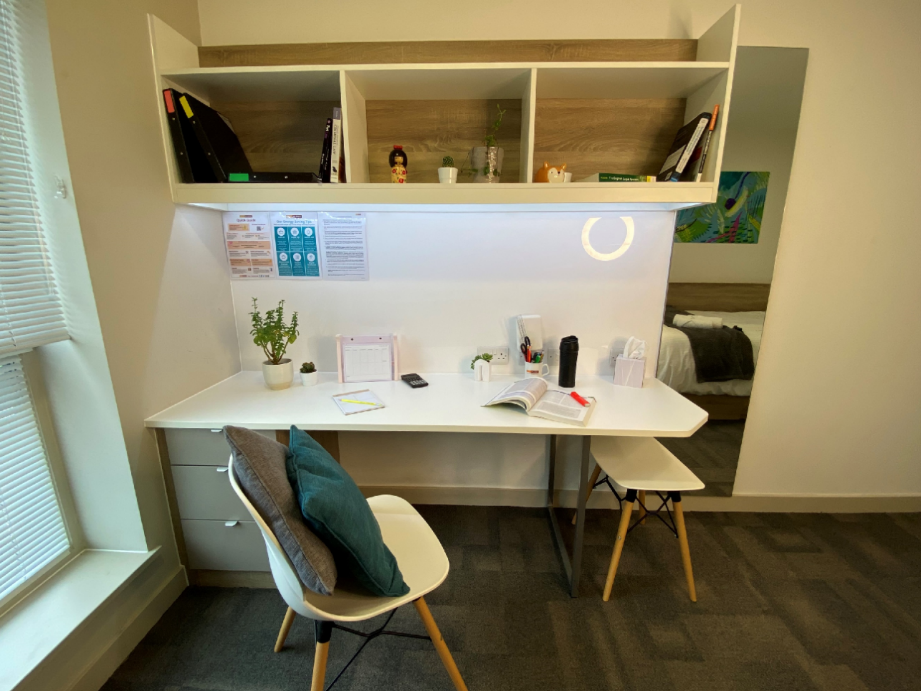 CityBlock desk in student accommodation