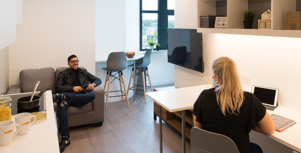 Cityblock residents in a room together